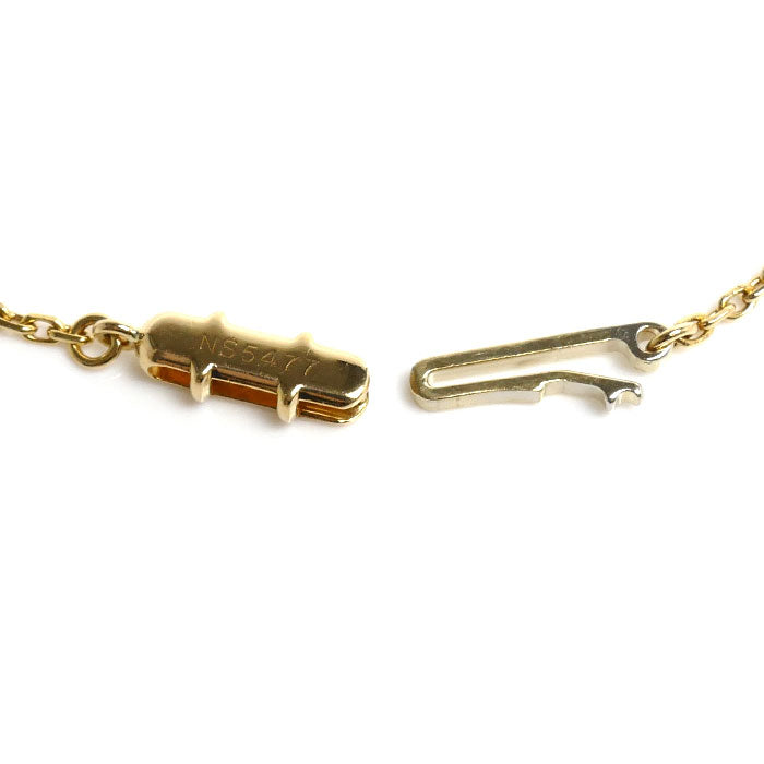 CARTIER カルティエ K18YG イエローゴールド Cハート ネックレス B7008200 ダイヤモンド 5.2g 39cm レディース【中古】