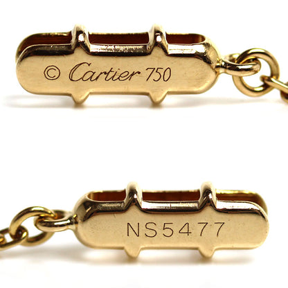 CARTIER カルティエ K18YG イエローゴールド Cハート ネックレス B7008200 ダイヤモンド 5.2g 39cm レディース【中古】