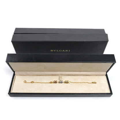 BVLGARI ブルガリ K18YG/PG/WG ビーゼロワン エレメント ブレスレット 10.2g 16/18cm レディース【中古】【美品】