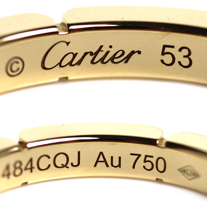 CARTIER カルティエ K18YG イエローゴールド マイヨンパンテール リング・指輪 B4079953 13号 53 4.4g レディース【中古】【美品】