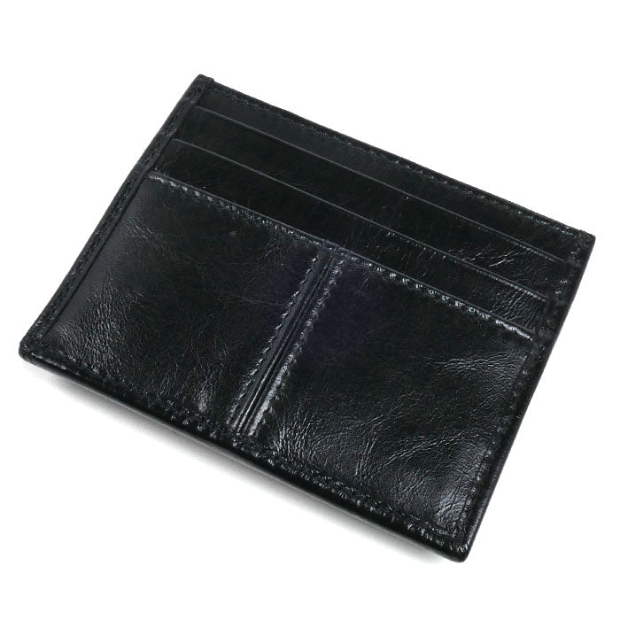 PRADA プラダ ソフトルックス トライアングルロゴ カードケース ブラック 2MC025_2CX7_F0002 メンズ【中古】【美品】