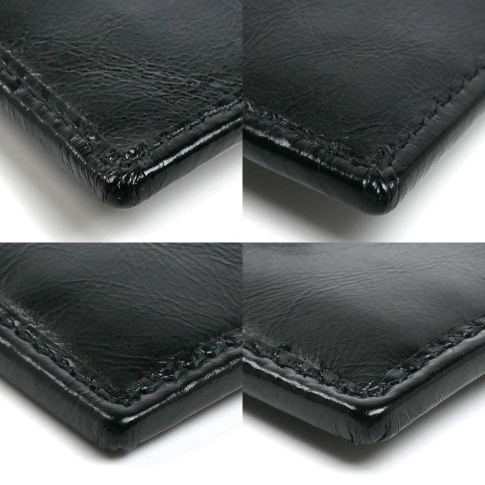 PRADA プラダ ソフトルックス トライアングルロゴ カードケース ブラック 2MC025_2CX7_F0002 メンズ【中古】【美品】