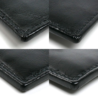 PRADA プラダ ソフトルックス トライアングルロゴ カードケース ブラック 2MC025_2CX7_F0002 メンズ【中古】【美品】