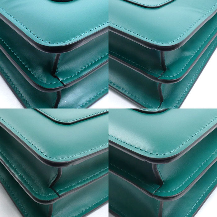 BVLGARI ブルガリ セルペンティ フォーエバー チェーンショルダー ショルダーバッグ グリーン 35362 レディース【中古】【極美品】