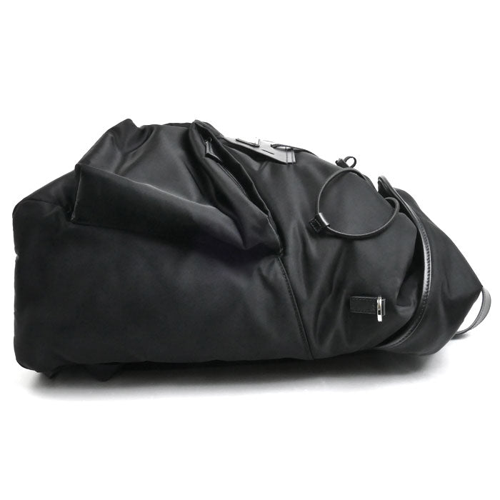 PRADA プラダ テスート Re-Nylon リュック・デイパック ブラック 2VZ108 メンズ【中古】【美品】