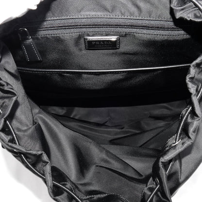 PRADA プラダ テスート Re-Nylon リュック・デイパック ブラック 2VZ108 メンズ【中古】【美品】
