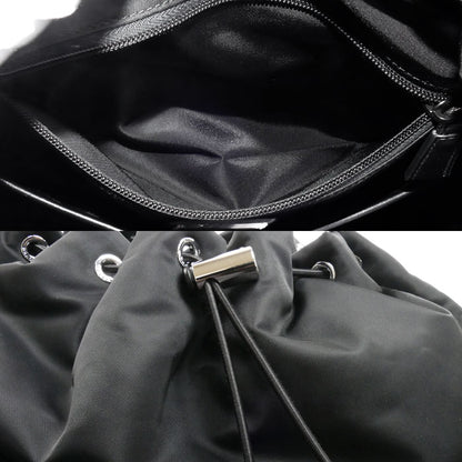 PRADA プラダ テスート Re-Nylon リュック・デイパック ブラック 2VZ108 メンズ【中古】【美品】
