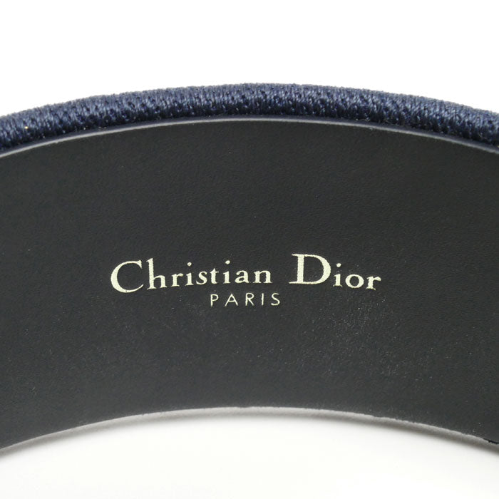 Dior ディオール コットン ポリエステル ポリプロレン カチューシャ オブリーク ヘアアクセサリー 34HBO988X131 レディース【中古】【美品】