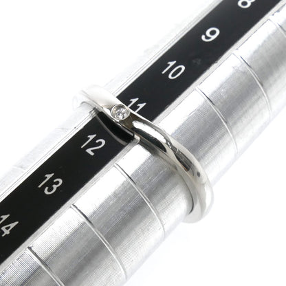 CARTIER カルティエ Pt950プラチナ バレリーナ カーブ ウェディング 3Pダイヤ リング・指輪 B4092951 ダイヤモンド 11号 51 3.3g レディース【中古】【美品】