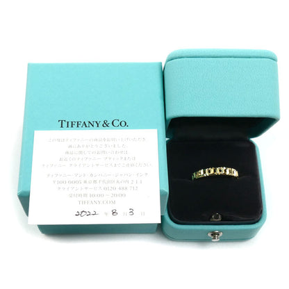 TIFFANY&Co. ティファニー K18YG イエローゴールド Tトゥルー ナロー リング・指輪 15号 3.7g レディース【中古】