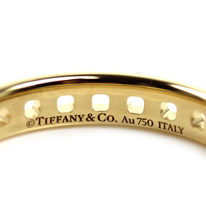 TIFFANY&Co. ティファニー K18YG イエローゴールド Tトゥルー ナロー リング・指輪 15号 3.7g レディース【中古】