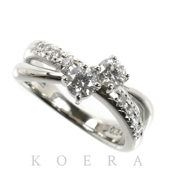 TASAKI タサキ Pt900プラチナ リング・指輪 ダイヤモンド0.52ct 11号 7.8g レディース【中古】【美品】