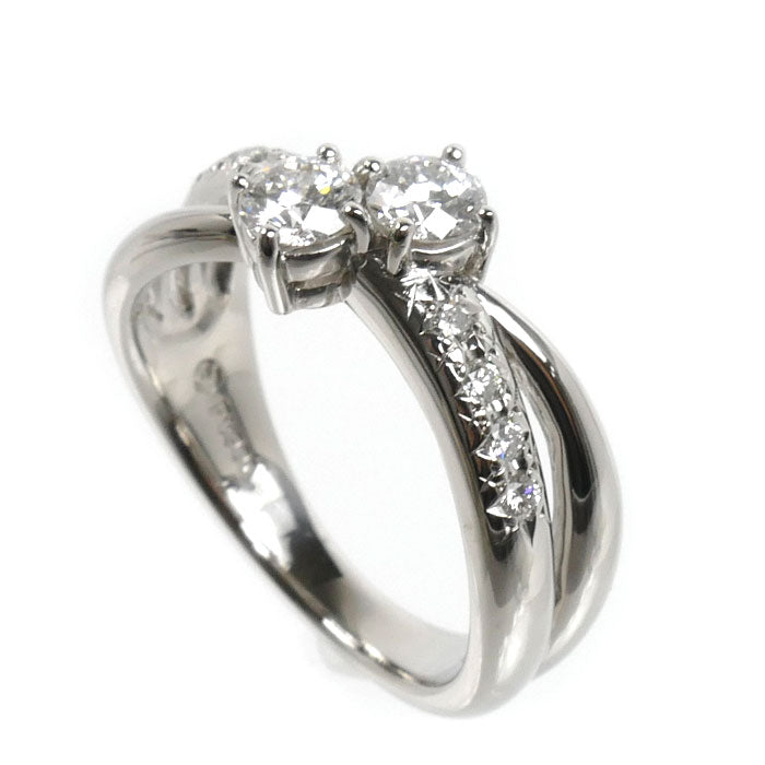 TASAKI タサキ Pt900プラチナ リング・指輪 ダイヤモンド0.52ct 11号 7.8g レディース【中古】【美品】