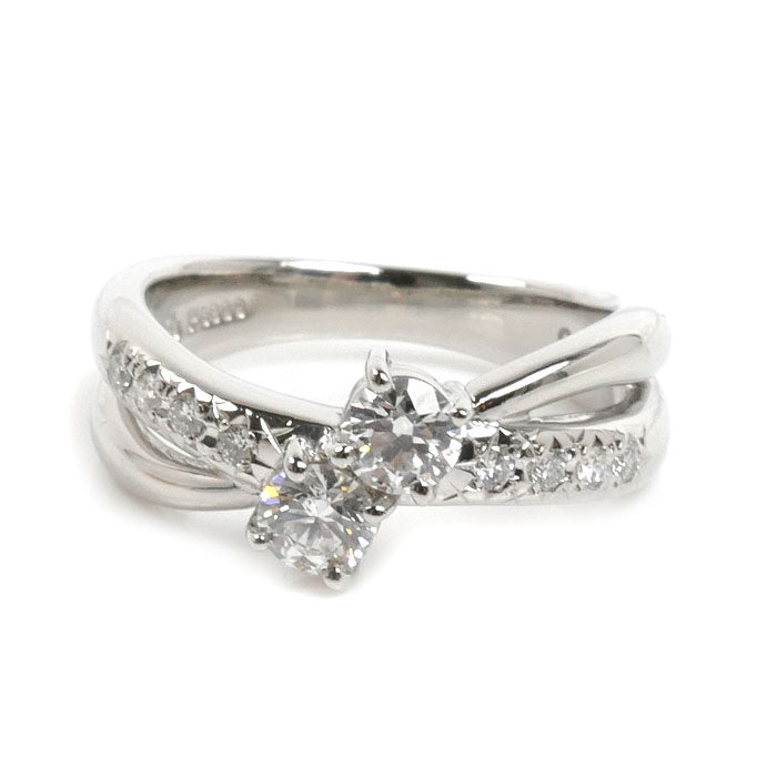 TASAKI タサキ Pt900プラチナ リング・指輪 ダイヤモンド0.52ct 11号 7.8g レディース【中古】【美品】