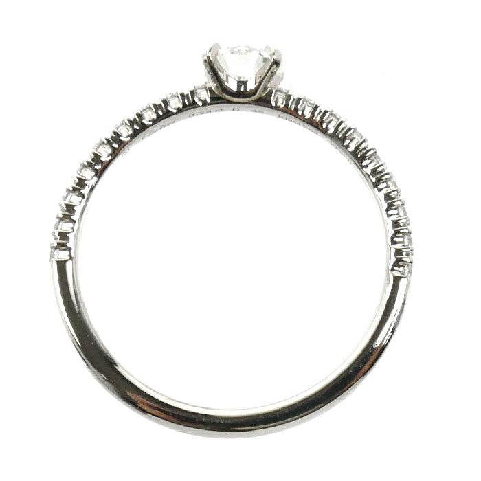 CARTIER カルティエ Pt950プラチナ エタンセル ドゥ カルティエ ハーフエタニティ リング・指輪 N4744345 ダイヤモンド0.24ct 5号 45 1.6g レディース【中古】【美品】