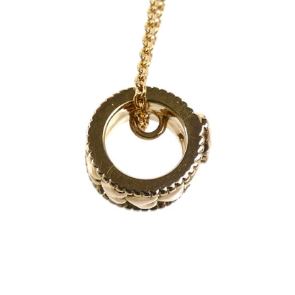 STAR JEWELRY スタージュエリー K18YG イエローゴールド ネックレス ダイヤモンド0.03ct 2.5g 40cm レディース【中古】
