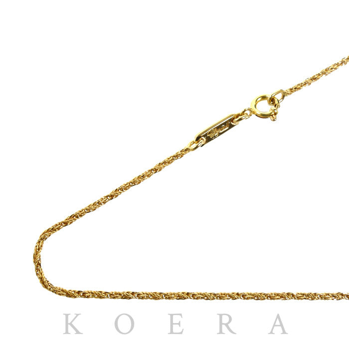 Chopard ショパール K18YG イエローゴールド ネックレス 4.9g 42cm レディース【中古】