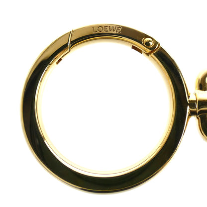LOEWE ロエベ GP 本革 アナグラム チャーム C621232XDB レディース【中古】【美品】