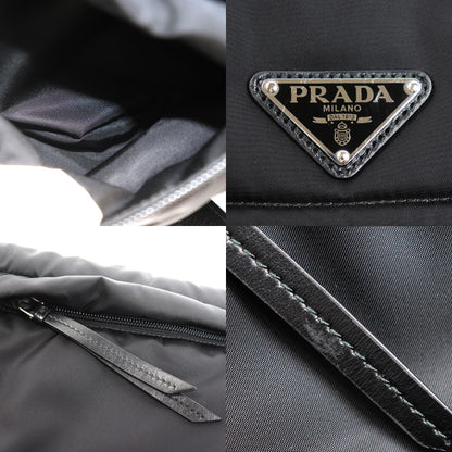 PRADA プラダ Re-Nylon ショルダーバッグ ブラック 1BD313_RDLN_F0002313 ICチップ レディース【中古】【美品】