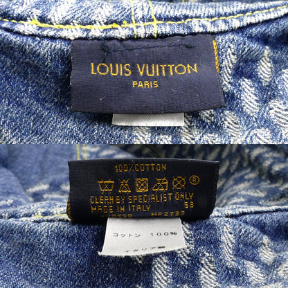 LOUIS VUITTON ルイ・ヴィトン ボネ・ダミエジャイアント ハット ウェーブモノグラム ブルー MP2733 NX0230 58 ユニセックス【中古】