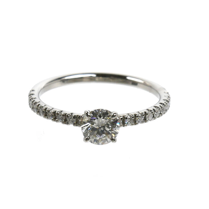 CARTIER カルティエ Pt950プラチナ エタンセル ドゥ カルティエ ハーフエタニティ リング・指輪 ダイヤモンド0.31ct 6号 46 1.7g レディース【中古】【美品】