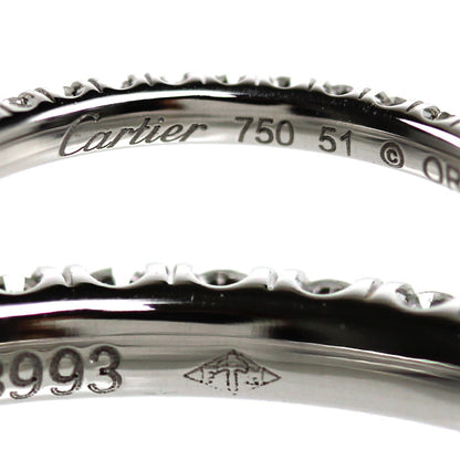 CARTIER カルティエ K18WG ホワイトゴールド エタンセル ドゥ カルティエ フルエタニティ リング・指輪 B4077951 ダイヤモンド 10.5号 51 1.6g レディース【中古】【美品】