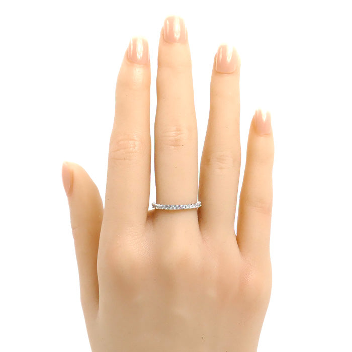 CARTIER カルティエ K18WG ホワイトゴールド エタンセル ドゥ カルティエ フルエタニティ リング・指輪 B4077951 ダイヤモンド 10.5号 51 1.6g レディース【中古】【美品】