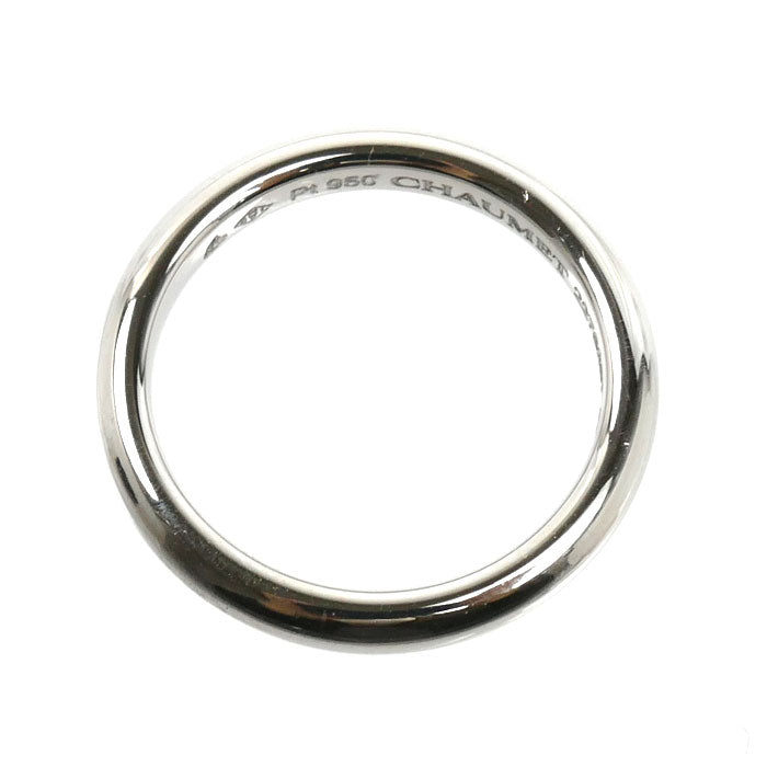 Chaumet ショーメ Pt950プラチナ クラシック マリッジリング エターナル ドゥ ショーメ リング・指輪 ダイヤモンド 14.5号 55 6.8g レディース【中古】