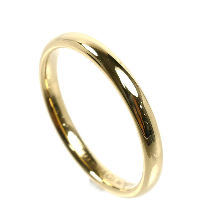 TIFFANY&Co. ティファニー K18YG イエローゴールド クラシックバンド リング・指輪 15号 2.9g メンズ【中古】【美品】
