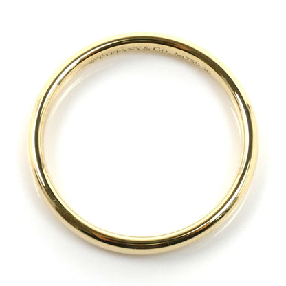TIFFANY&Co. ティファニー K18YG イエローゴールド クラシックバンド リング・指輪 15号 2.9g メンズ【中古】【美品】