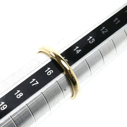 TIFFANY&Co. ティファニー K18YG イエローゴールド クラシックバンド リング・指輪 15号 2.9g メンズ【中古】【美品】