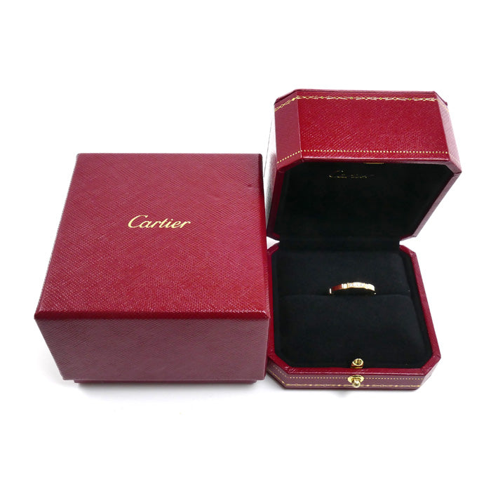 CARTIER カルティエ K18YG イエローゴールド マイヨンパンテール 4P ダイヤ リング・指輪 B4080354 ダイヤモンド 13.5号 54 4.1g レディース【中古】【美品】