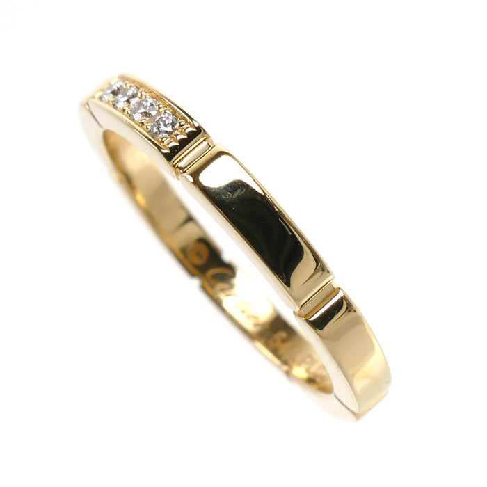 CARTIER カルティエ K18YG イエローゴールド マイヨンパンテール 4P ダイヤ リング・指輪 B4080354 ダイヤモンド 13.5号 54 4.1g レディース【中古】【美品】