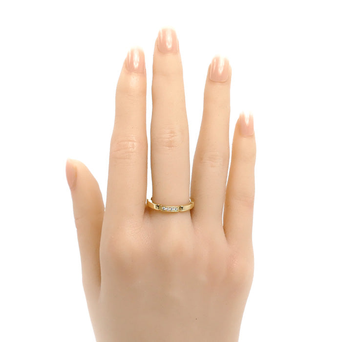 CARTIER カルティエ K18YG イエローゴールド マイヨンパンテール 4P ダイヤ リング・指輪 B4080354 ダイヤモンド 13.5号 54 4.1g レディース【中古】【美品】