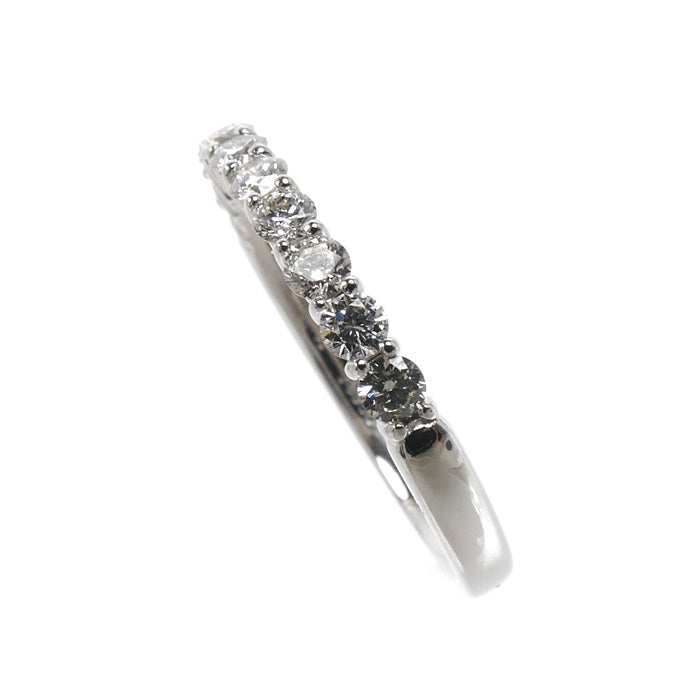Vendome Aoyama ヴァンドーム青山 Pt950プラチナ ハーフエタニティ リング・指輪 APVR038607DI ダイヤモンド0.40ct 9号 3.1g レディース【中古】【美品】