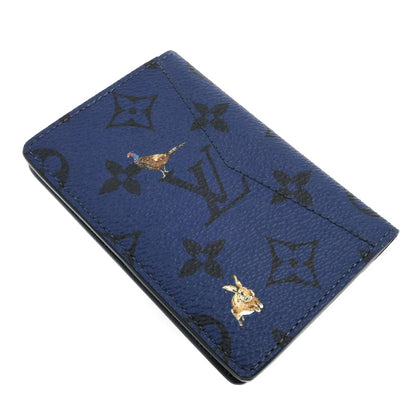 LOUIS VUITTON ルイ・ヴィトン ポケット オーガナイザー カードケース モノグラムフォレスト マリーヌ M26979 IC ユニセックス【中古】【美品】