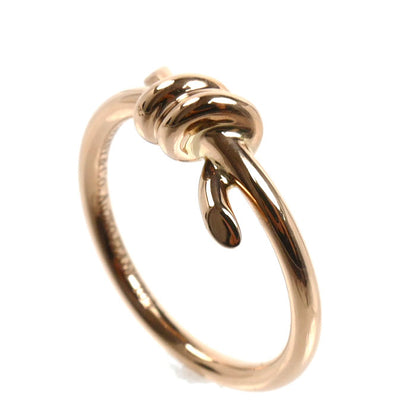 TIFFANY&Co. ティファニー K18PG ピンクゴールド ノット リング・指輪 8号 3.0g レディース【中古】【美品】