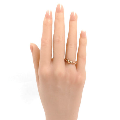 TIFFANY&Co. ティファニー K18PG ピンクゴールド ノット リング・指輪 8号 3.0g レディース【中古】【美品】