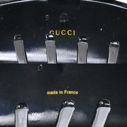 GUCCI グッチ ラインストーン レジン クリスタル付き ヘアアクセサリー ヘアクリップ 741950 JAAE0 8802 レディース【中古】【美品】