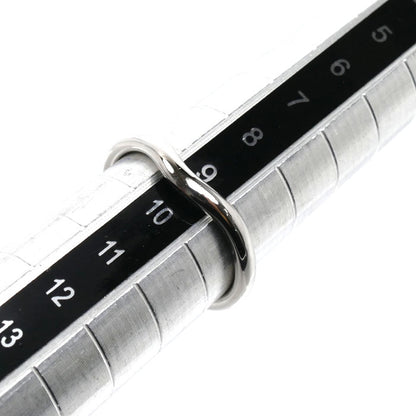 TIFFANY&Co. ティファニー Pt950プラチナ カーブドバンド リング・指輪 60016471 9号 3.5g レディース【中古】【美品】