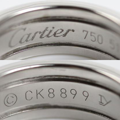 CARTIER カルティエ K18WG ホワイトゴールド C2 リング・指輪 ダイヤモンド 11号 51 6.8g レディース【中古】【美品】
