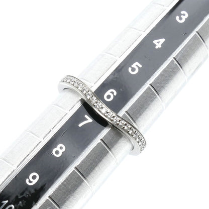 CARTIER カルティエ Pt950プラチナ バレリーナカーブ リング・指輪 B4093046 ダイヤモンド 6号 46 2.6g レディース【中古】