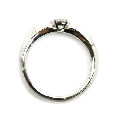 Chaumet ショーメ Pt950プラチナ セレナード リング・指輪 ダイヤモンド0.31ct 9号 4.1g レディース【中古】【美品】
