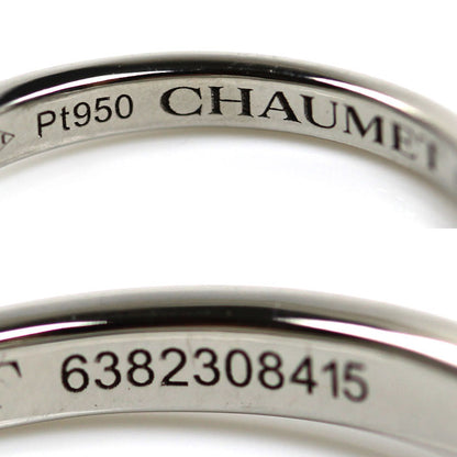 Chaumet ショーメ Pt950プラチナ セレナード リング・指輪 ダイヤモンド0.31ct 9号 4.1g レディース【中古】【美品】