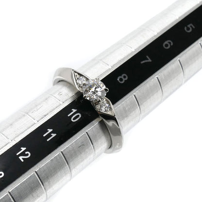 Chaumet ショーメ Pt950プラチナ セレナード リング・指輪 ダイヤモンド0.31ct 9号 4.1g レディース【中古】【美品】
