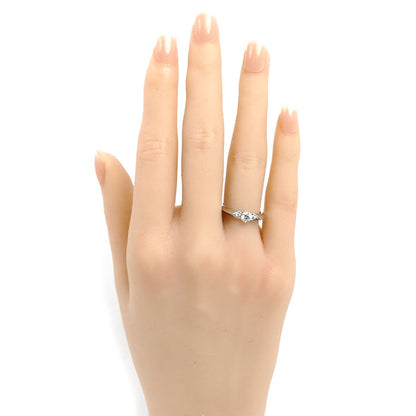 Chaumet ショーメ Pt950プラチナ セレナード リング・指輪 ダイヤモンド0.31ct 9号 4.1g レディース【中古】【美品】