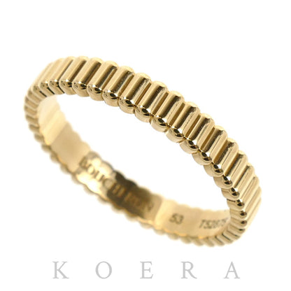 Boucheron ブシュロン K18YG イエローゴールド キャトル グログラン リング・指輪 JAL01169 13号 53 3.3g レディース【中古】【美品】