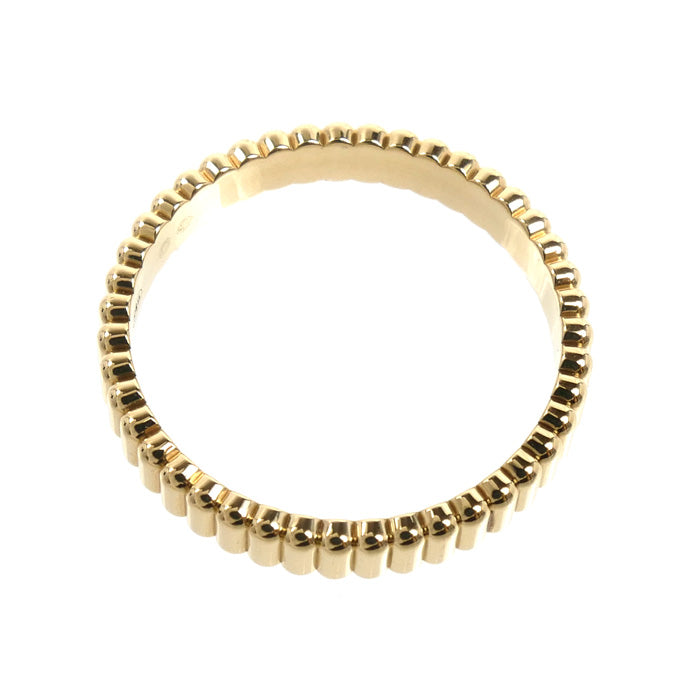 Boucheron ブシュロン K18YG イエローゴールド キャトル グログラン リング・指輪 JAL01169 13号 53 3.3g レディース【中古】【美品】