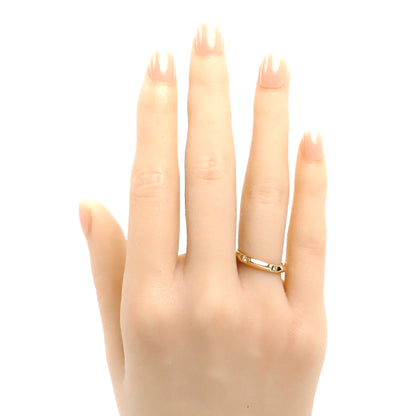 TIFFANY&Co. ティファニー K18PG ピンクゴールド トゥルー リング・指輪 67134176 ダイヤモンド 9号 3.2g レディース【中古】