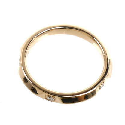 TIFFANY&Co. ティファニー K18PG ピンクゴールド トゥルー リング・指輪 67134176 ダイヤモンド 9号 3.2g レディース【中古】